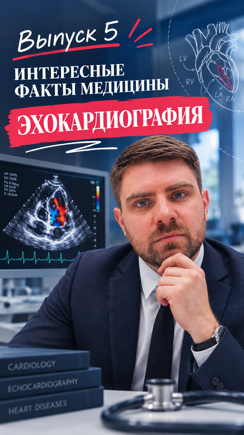 Интересные факты медицины: Эхокардиография